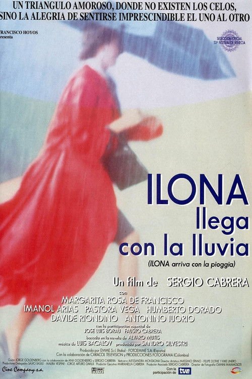 Ilona llega con la lluvia afişi