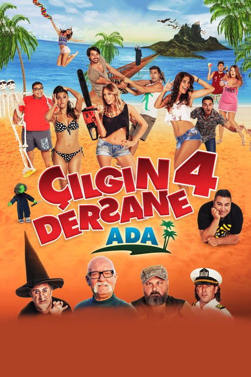 Çılgın Dersane 4 - Ada afişi