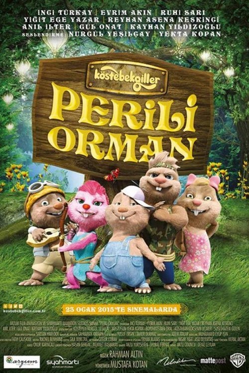 Köstebekgiller: Perili Orman afişi