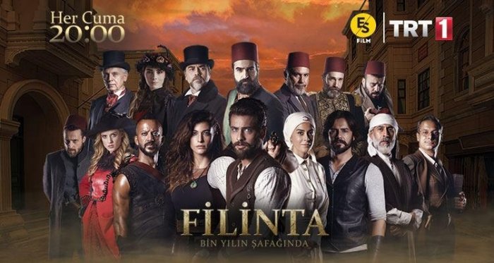 Filinta "Bin Yılın Şafağında" afişi