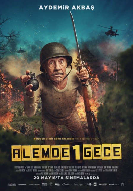 Alemde 1 Gece afişi