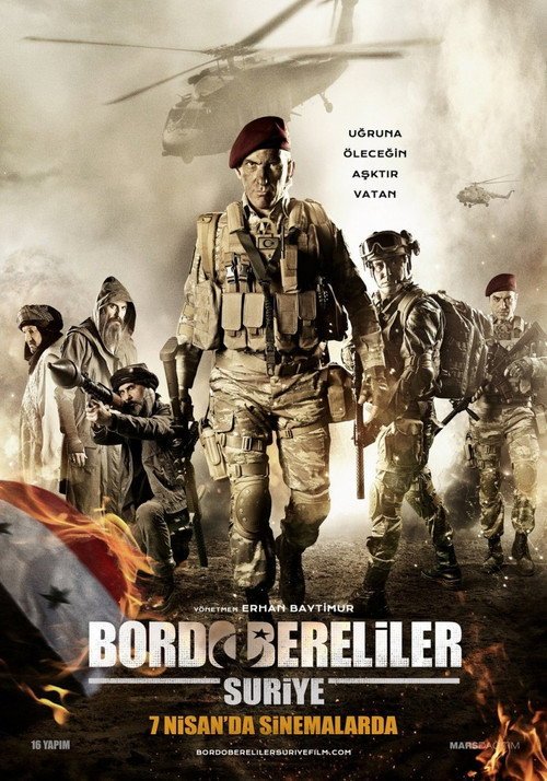 Bordo Bereliler Suriye afişi
