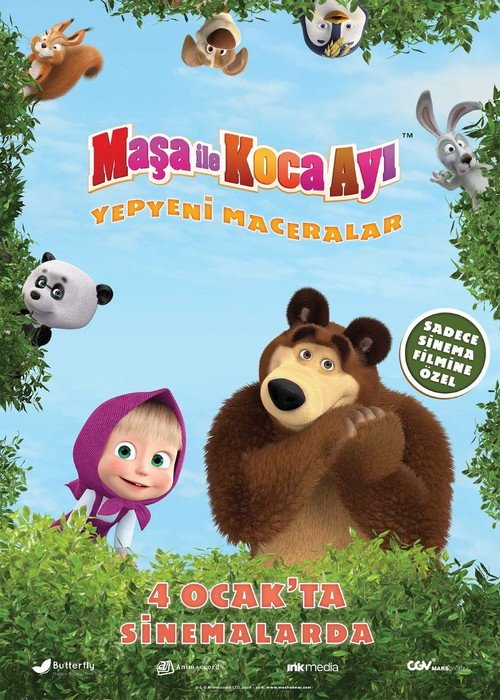 Maşa ile Koca Ayı: Yepyeni Maceralar afişi