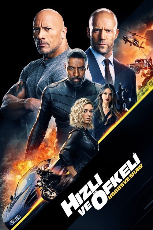 Hızlı ve Öfkeli: Hobbs ve Shaw afişi