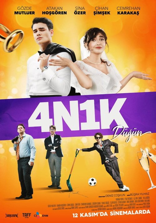 4N1K: Düğün afişi