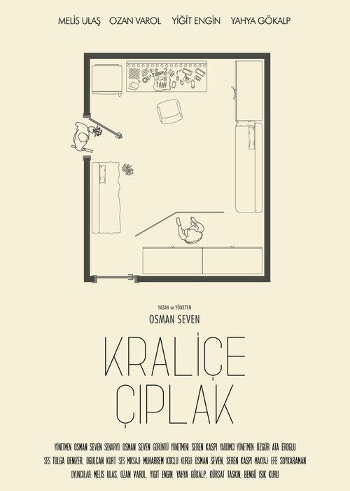 Kraliçe Çıplak afişi