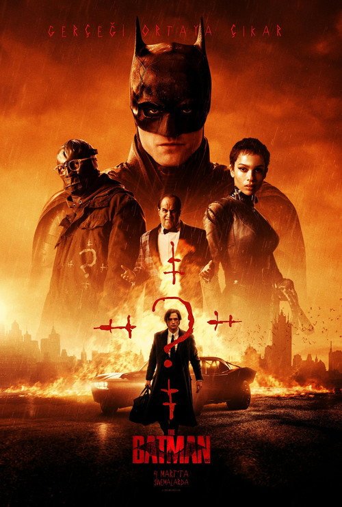 THE BATMAN afişi
