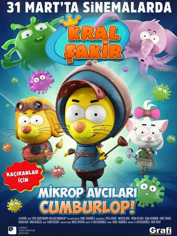 Kral Şakir: Mikrop Avcıları Cumburlop afişi