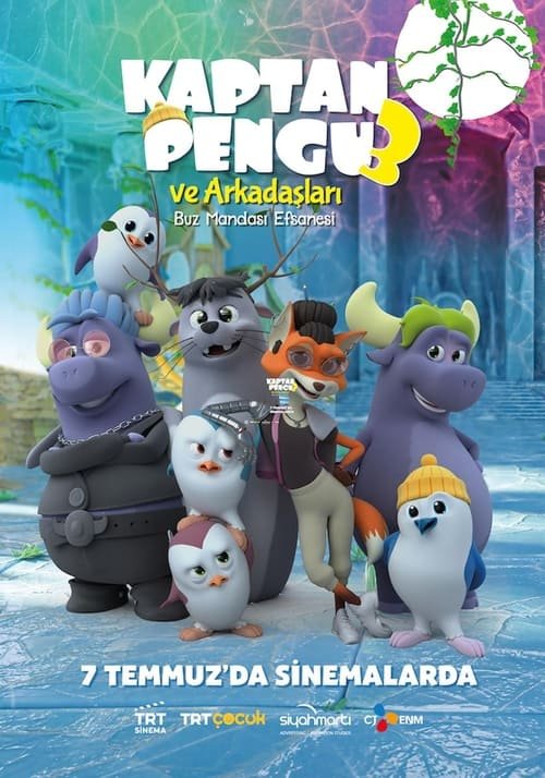 Kaptan Pengu ve Arkadaşları 3: Buz Mandası Efsaneleri afişi