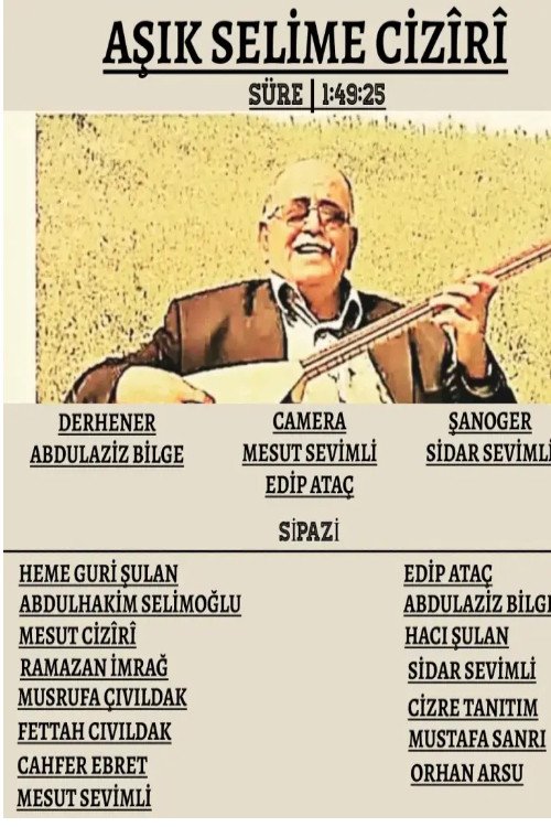 Dengê Evînê: Asîk Selîmê Cîzîrî afişi