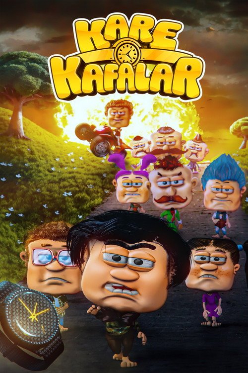 Kare Kafalar afişi