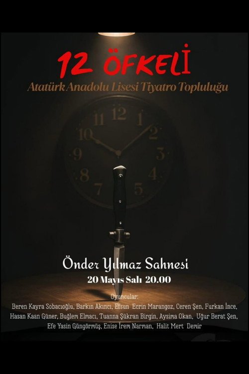 12 Kızgın afişi