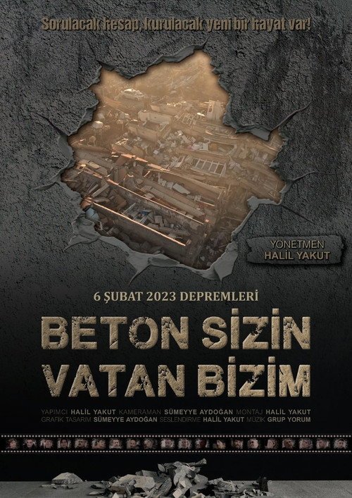 Beton Sizin Vatan Bizim afişi