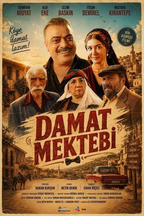 Damat Mektebi afişi