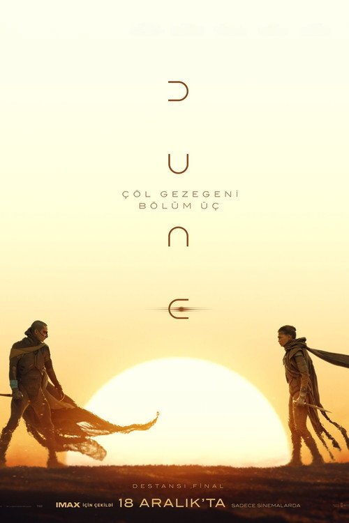 Dune: Çöl Gezegeni Bölüm Üç afişi